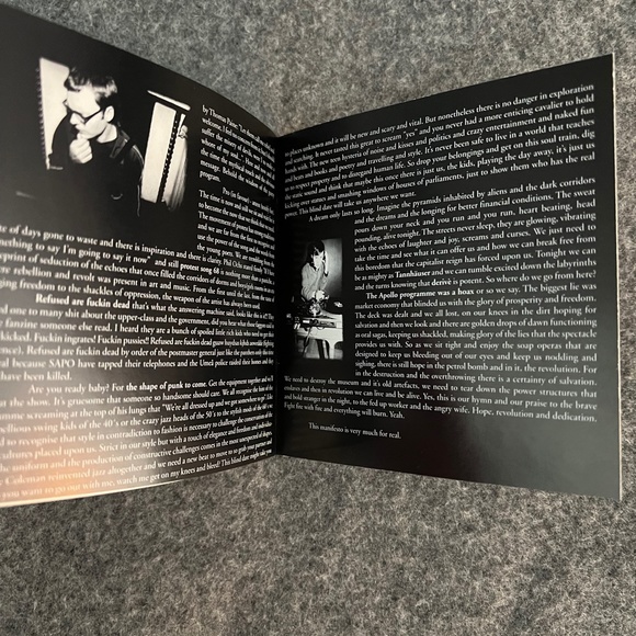 REFUSED 1998 The Shape Of Punk To Come CD Burning Heart Records - Picture 6 of 9